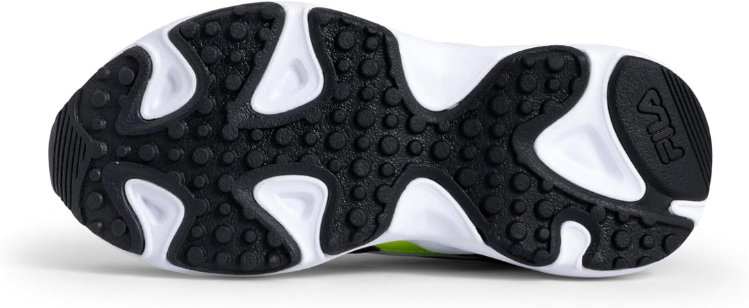 FILA Unisex Kinder Cr-cw02 Ray Tracer Kids Sneaker 34 EU Black Acid Lime, 34 EU Black Acid Lime