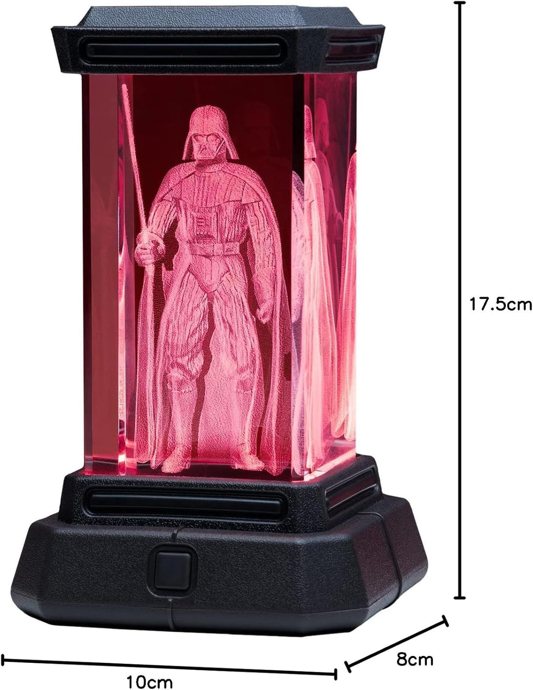 Paladone Star Wars Darth Vader holografische Leuchte, Darth Vader