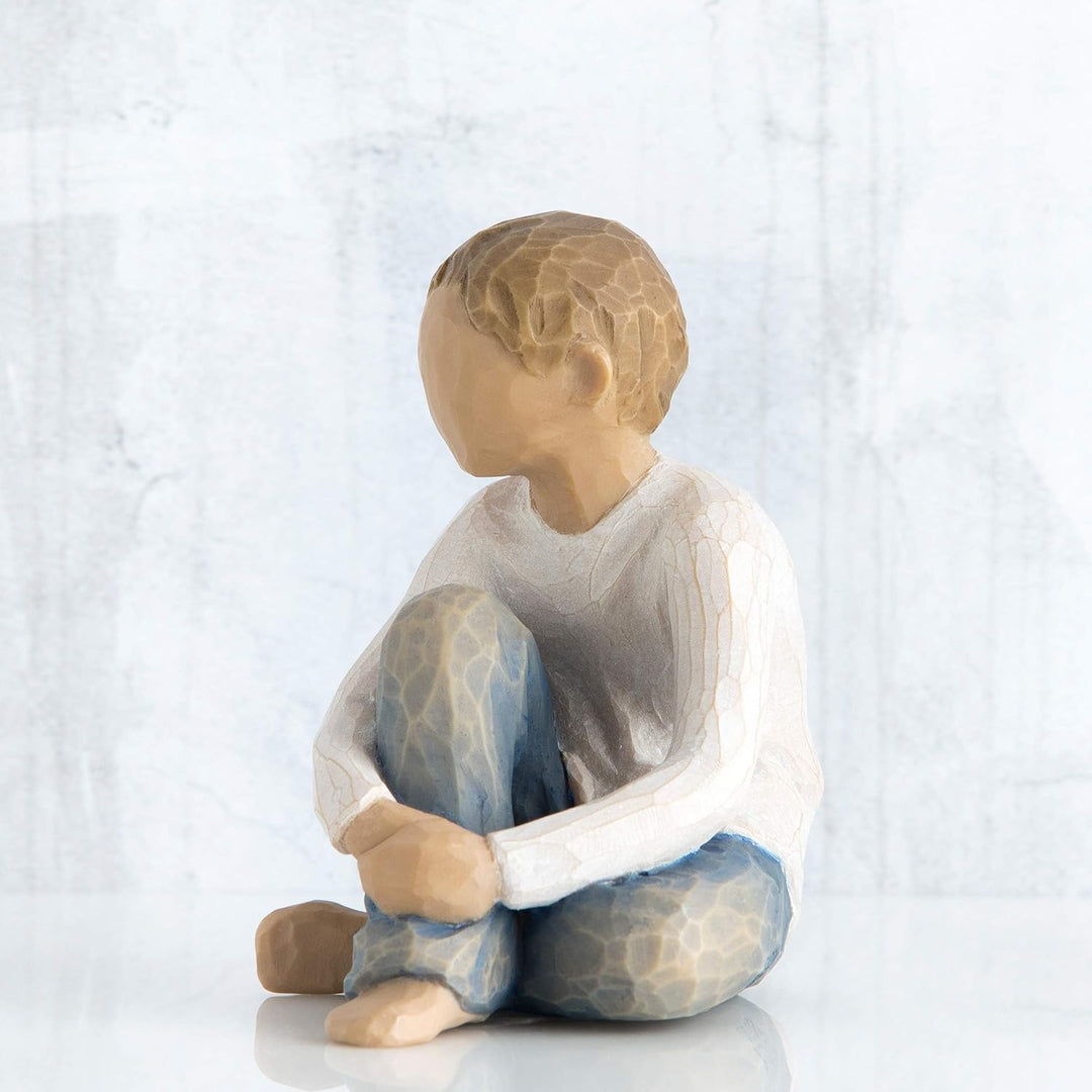 Enesco 26228 Willow Tree Figur Fürsorgliches Kind Natur, Natur