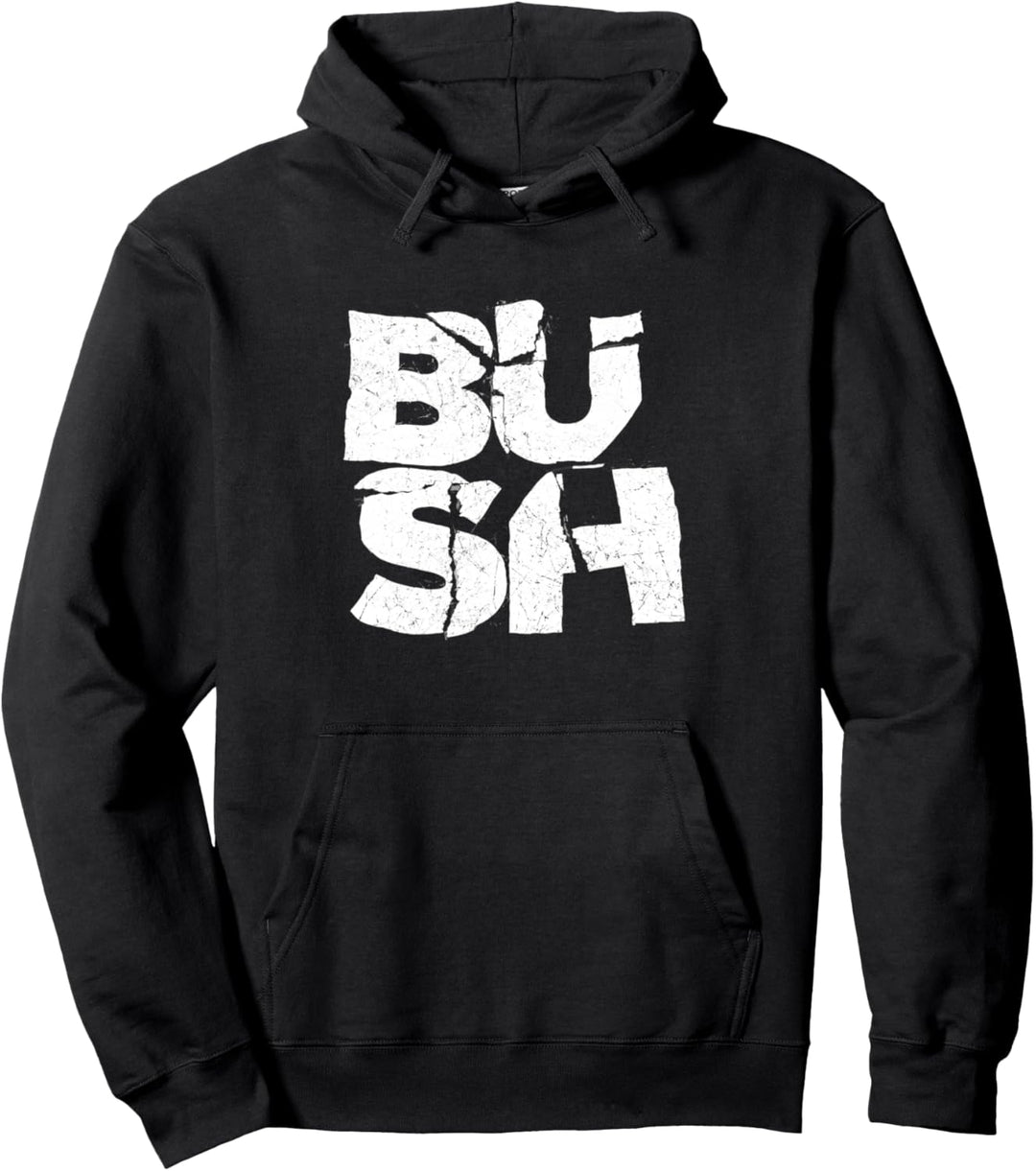 Bush – Graphic Torn Logo Pullover Hoodie