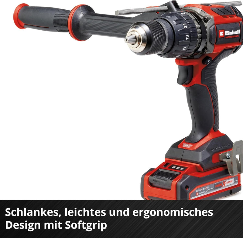 Einhell Professional Akku-Schlagbohrschrauber TP-CD 18/120 Li-i BL-Solo Power X-Change (18 V, Brushl