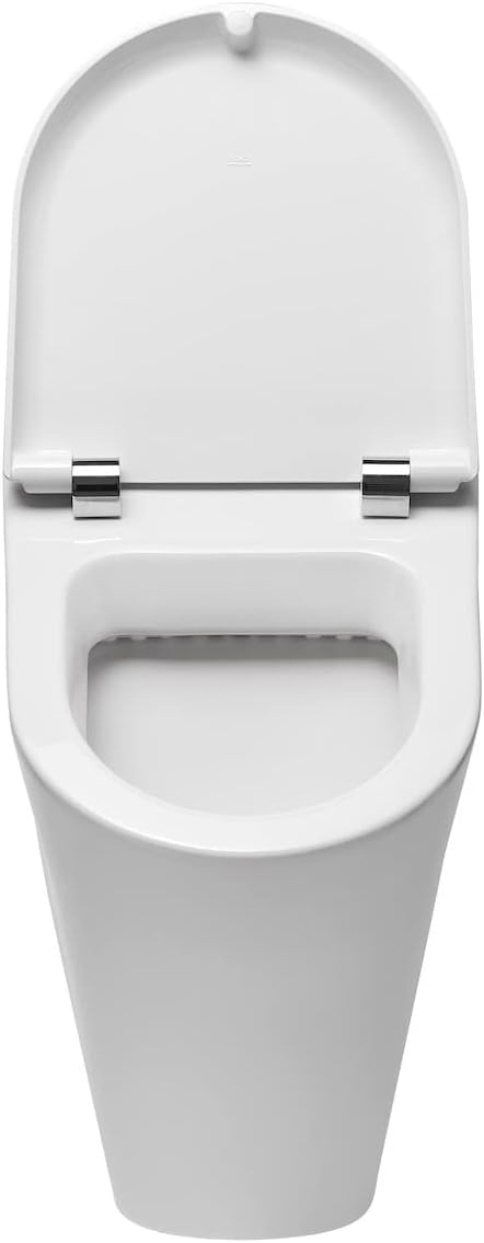 Urinal Roca Nexo m. Zulauf von hinten, inkl. Deckel mit Absenkautomatik, weiss, Large
