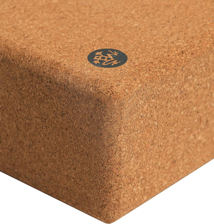 Manduka Unisex-Erwachsene Cork Yoga-Block 4" x 6" x 9", 4" x 6" x 9"