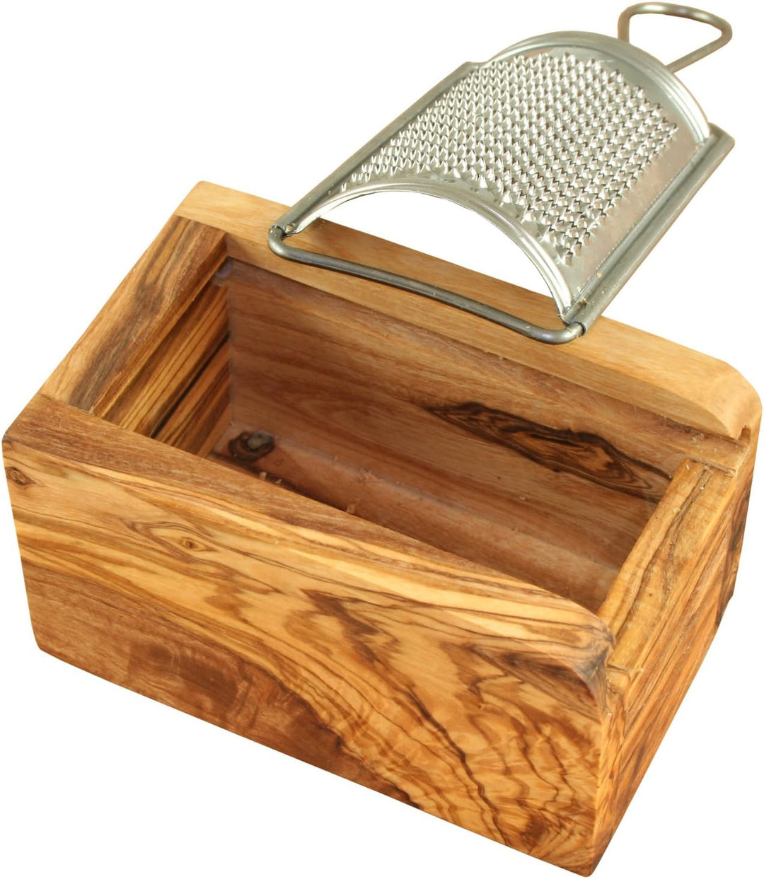 D.O.M.® Käsereibe aus Olivenholz in 3 Grössen (Gross (14 cm)), Gross (14 cm)