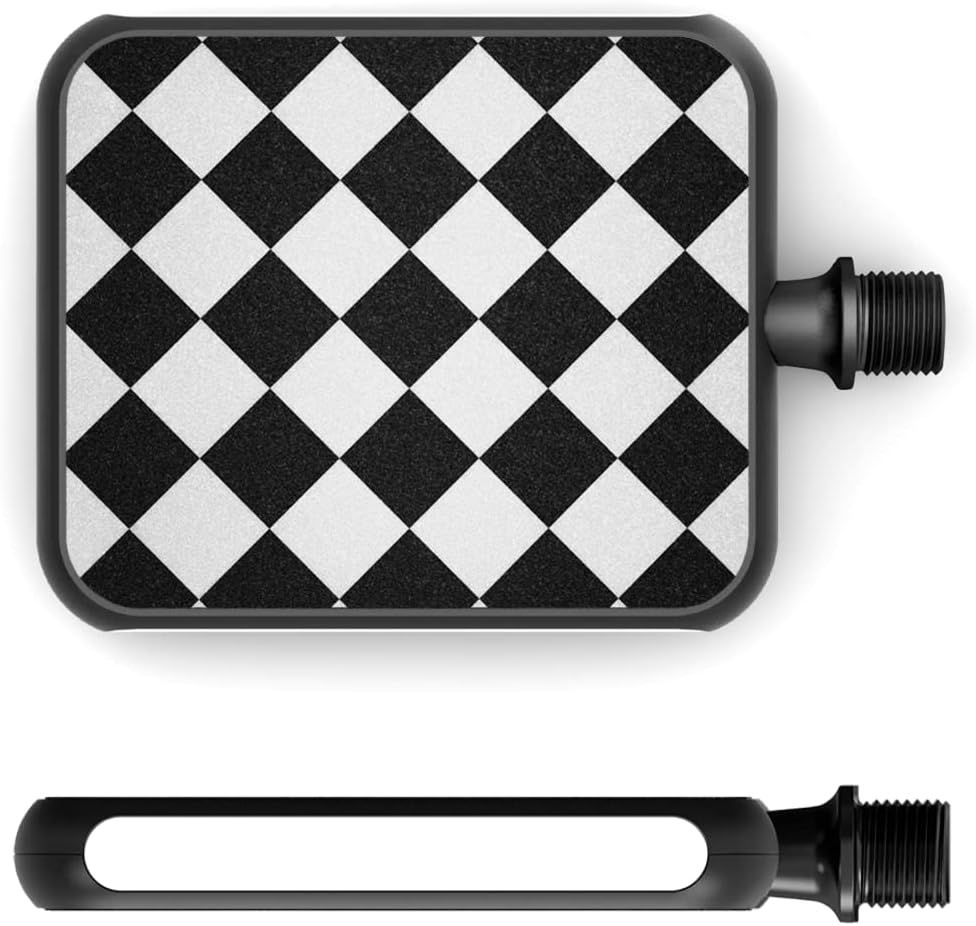 MOTOBICYCLES Reflex Urban Pedal Checker - das ultimative Pedal für alle Schuharten, für Gravel Bike,