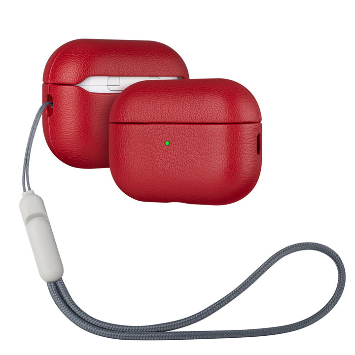 Haobobro [Lambskin Series] AirPods Pro 2. Generation Hülle 2022 - AirPods Pro 2 Leder Case - AirPods