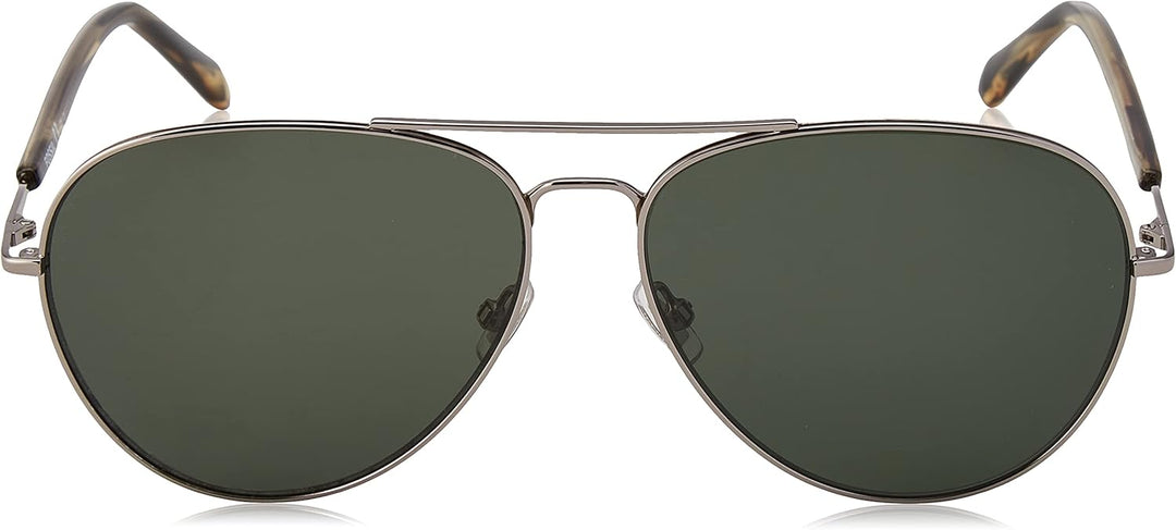 Fossil Unisex Fos 3104/G/S Sunglasses 61 6lb/Qt Ruthenium, 61 6lb/Qt Ruthenium