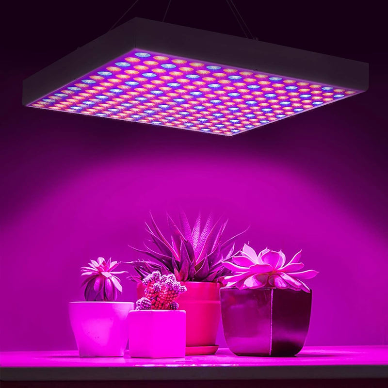 Aufun 45W LED Pflanzenlicht vollspektrum Grow Pflanzenlampe 225 LEDs Rot & Blau LED Pflanzen Wachstu