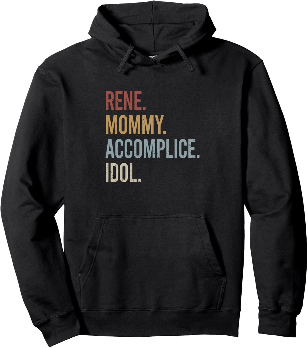 Rene Mommy Accomplice Idol Retro Style Vintage Pullover Hoodie