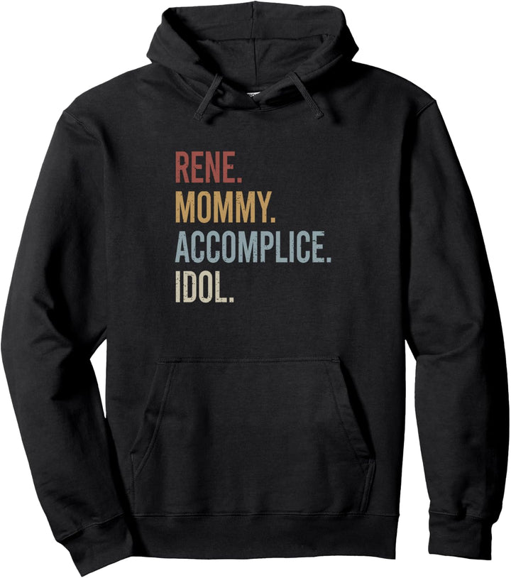 Rene Mommy Accomplice Idol Retro Style Vintage Pullover Hoodie