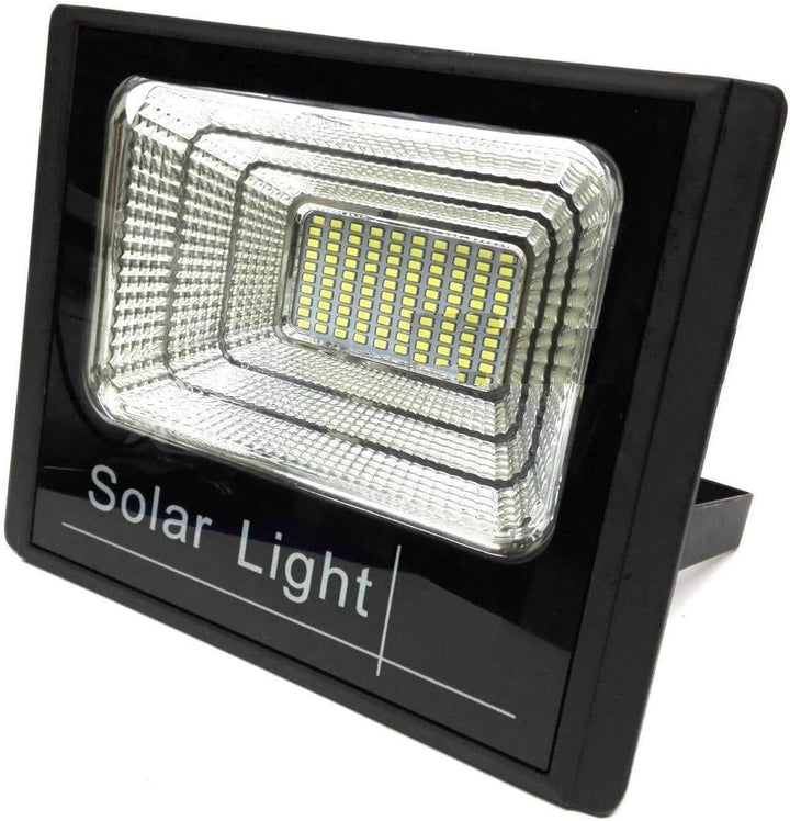 TEMPO DI SALDI LED-Scheinwerfer mit 100 W, SMD weisses Licht mit Solarpanel, Sensor und Fernbedienun