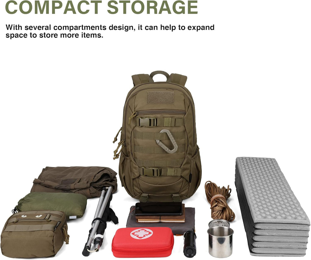 Mardingtop 18L/28L Rucksack Taktischer Trekkingrucksacke Rucksäck Outdoor Wanderrucksäcke für Campin