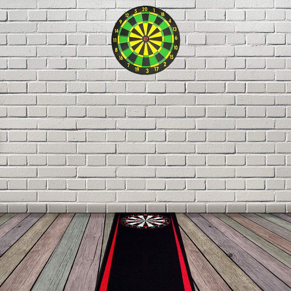 Kingpower Dart Darts Teppich Dartteppich Dartmatte 290x60 cm Steeldart Dartpfeile Dartboard Zubehör