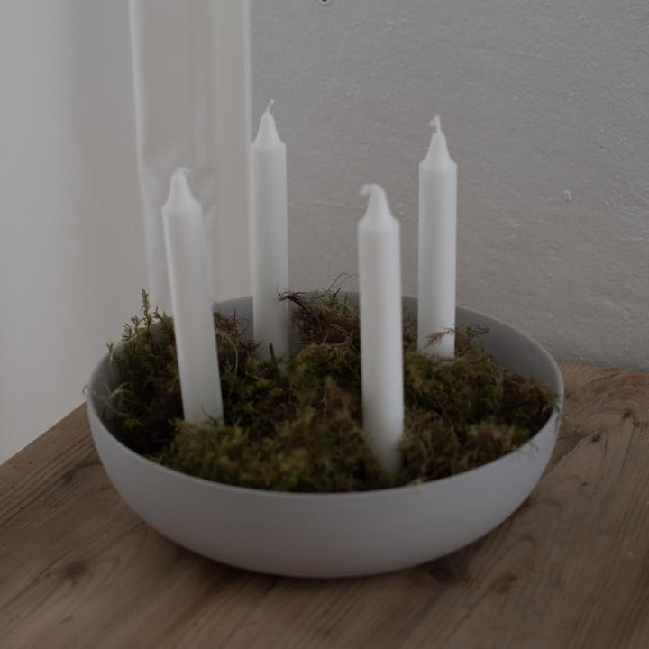 Storefactory - Kerzenhalter, Kerzenständer - Granholmen XXL - Keramik - Grau - D 29 cm