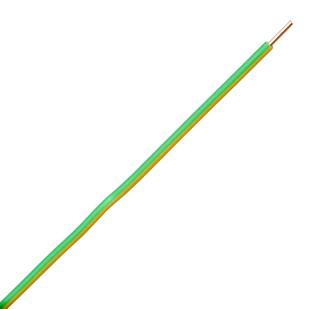 Kopp 154725002 Aderleitung H07 VU, 1 x 1.5 mm², 25 m, grün/gelb Grün/Gelb Single, Grün/Gelb Single