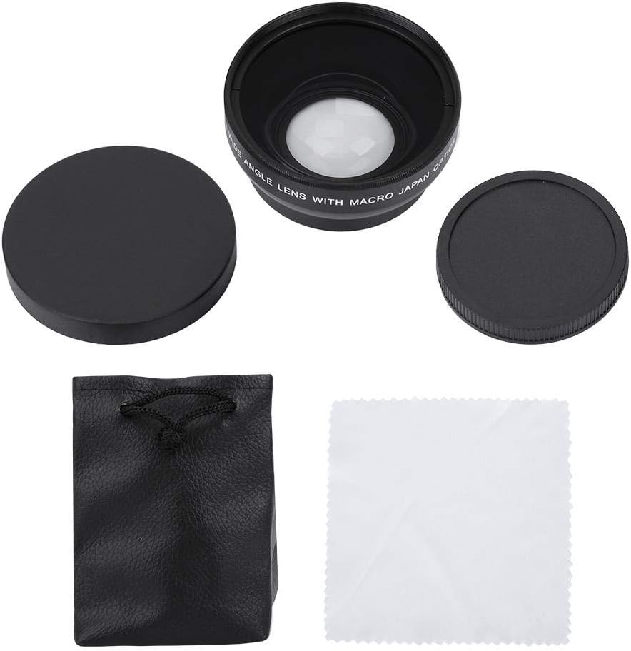 Kamera Objektiv - 0,45-faches Weitwinkel-Kamera Objektiv für 49mm Mount Kamera - wasserdichte/Kratzf