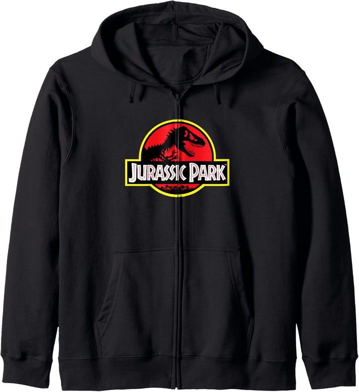 Jurassic Park Classic Logo V2 Kapuzenjacke