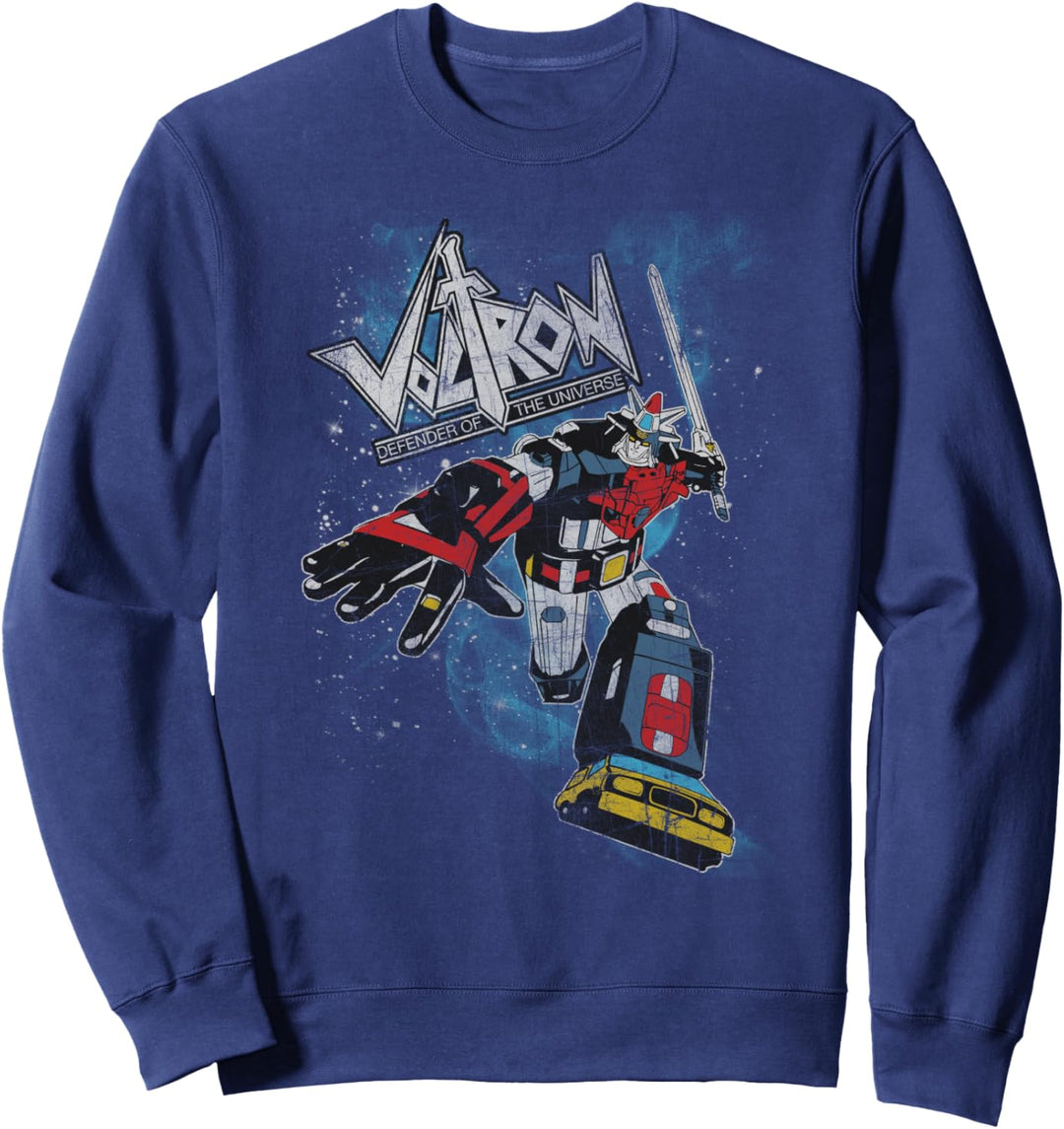 Voltron: Retro Defender Battle Stance Space Sweatshirt