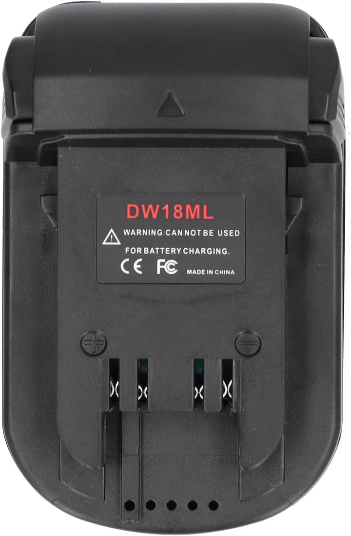 DW18ML Batterie Adapter Konverter Ersatz, 18V Lithium Batterie Adapter, DW18ML 18V auf 18V Adapter f