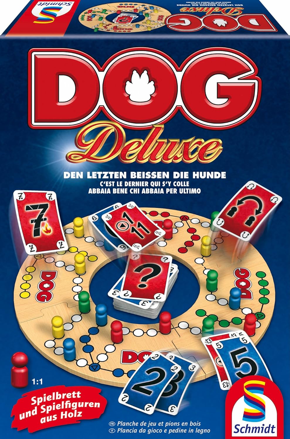 Schmidt Spiele 49274 Dog Deluxe & 40862 Mogel Motte, DREI Magier Kartenspiel