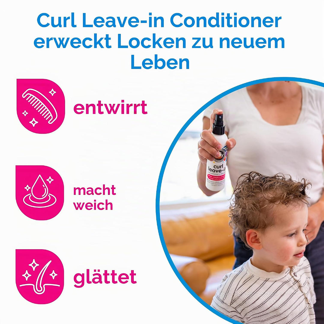 SoCozy - Boing Curl Leave In Conditioner Spray for Kids Sweat Pea - 8 fl. oz.
