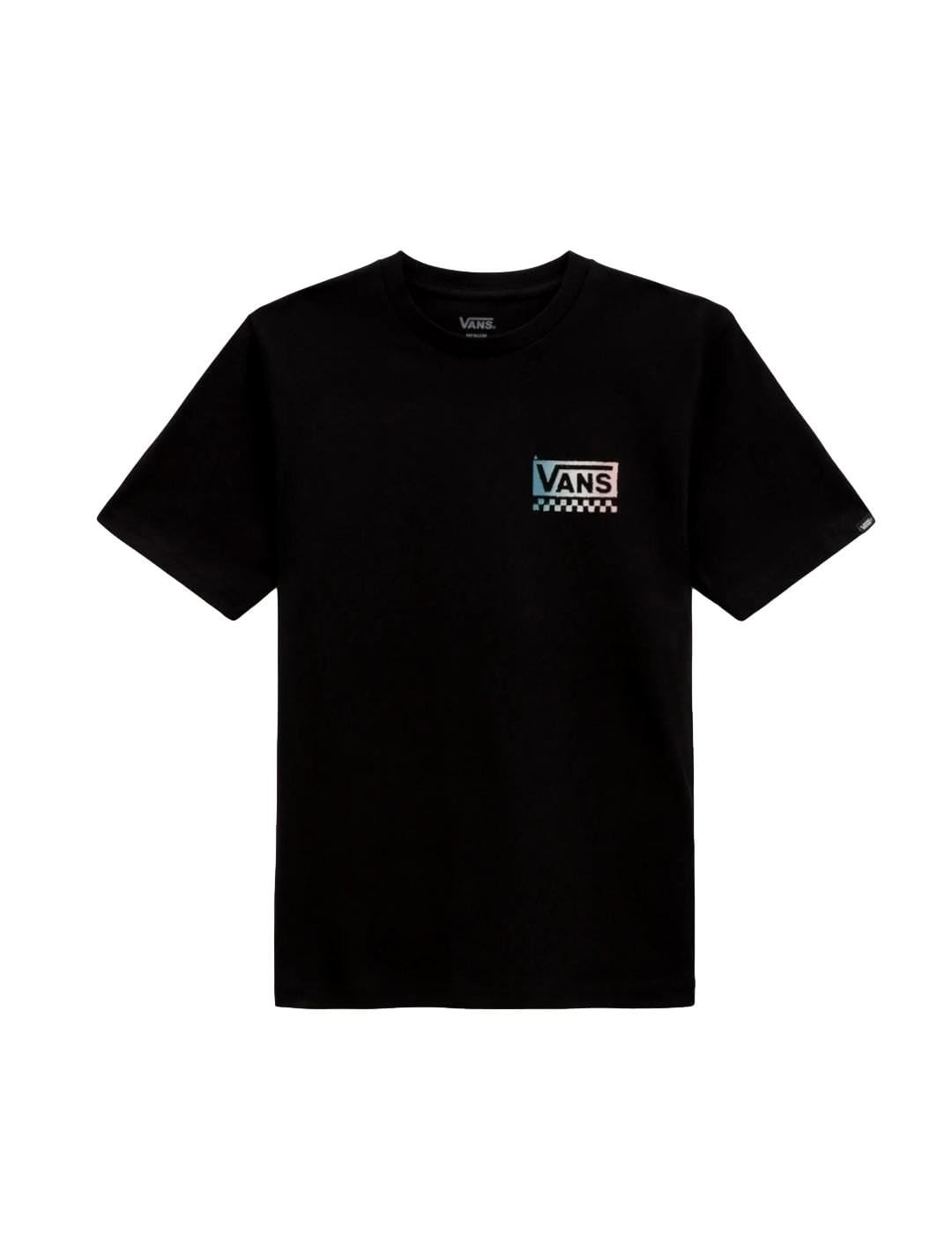 Vans Unisex Kinder Global Stack T-Shirt 8-10 Jahre Schwarz, 8-10 Jahre Schwarz