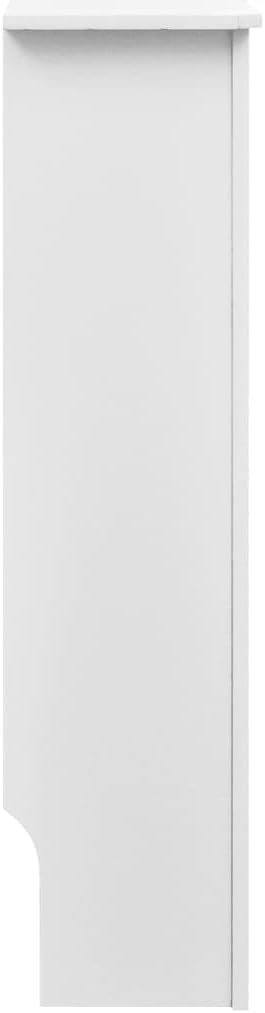 Wohnzimmer Heizkörper Verkleidung Abdeckung 112x19x81.5 cm MDF Heizkörperverkleidung Dekorative Lame