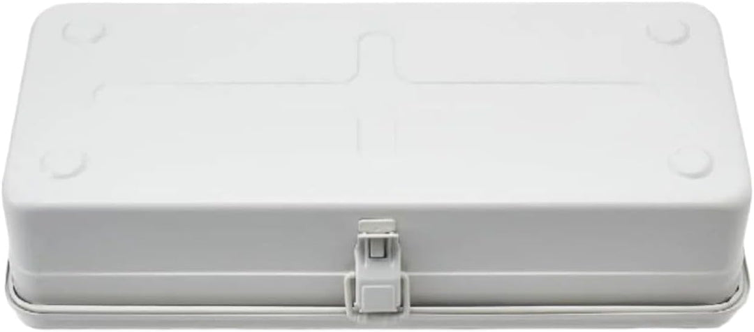 Toyo Steel Werkzeugkoffer Camber-top aus Stahl in der Farbe Weiss, 37,3x16,4x12,4 cm, Y-350-WH 37,3x