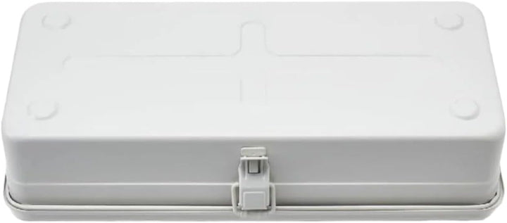 Toyo Steel Werkzeugkoffer Camber-top aus Stahl in der Farbe Weiss, 37,3x16,4x12,4 cm, Y-350-WH 37,3x