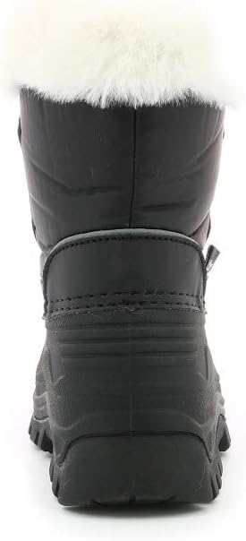 Kickers Unisex Kinder Sealsnow Schneestiefel 30 EU Rouge Noir Gris, 30 EU Rouge Noir Gris