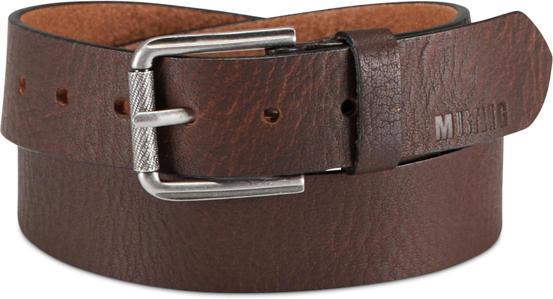 MUSTANG Adjustable Men´s Belt W115 Dark Brown