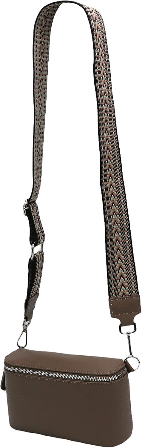 SH Leder echt Leder Damen stylisch Hüfttasche Brusttasche für Alltag Reise Festival Bauchtasche eleg