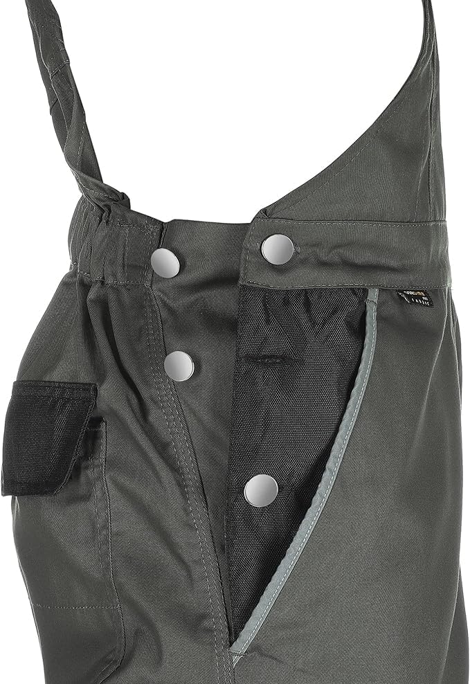 TMG | Arbeitslatzhose für Herren, Style Light Arbeitshose mit Kniepolster & Taschen, ideal für Somme