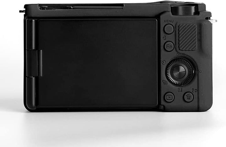 MUZIRI KINOKOO ZVE10 Hülle, Silikon-Schutzhülle, kompatibel mit Sony ZVE10/ZV-E10 Kamera, leicht, we