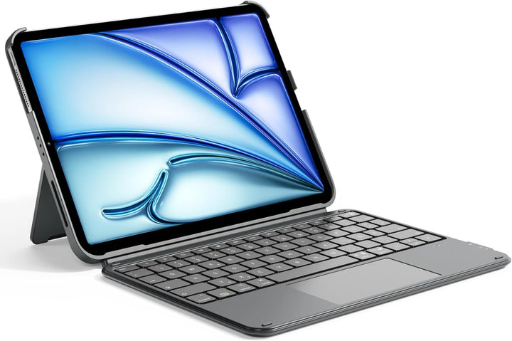 Inateck Hülle mit Tastatur, Ultraleichte Tastatur für iPad 10 Generation, iPad Air 6 11 Zoll 2024, i