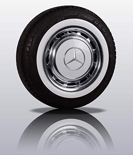 Weisswandringe (4 Stück) 14 Zoll 40mm Breite + TÜV-Süd-Bescheinigung.