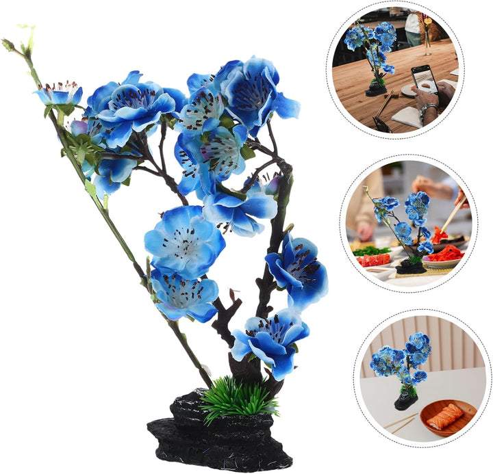 Cabilock Sushi Teller Blumen Dekoration Künstliche Sashimi Ornamente Für Elegante Anrichtung Von Sus