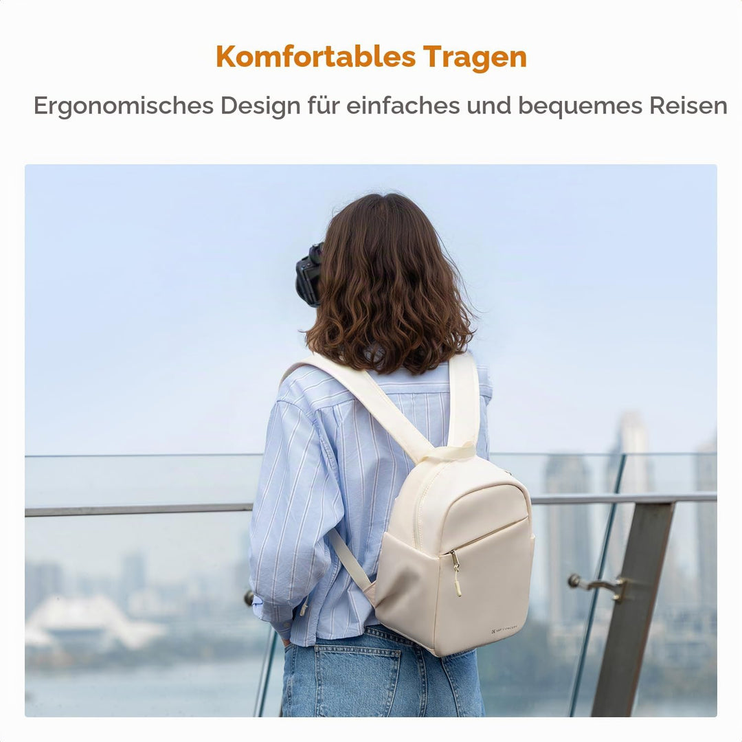 K&amp;F CONCEPT Täglicher Kamerarucksack, Fotorucksack Klein Tragbar mit Verstellbarem Schultergurt für