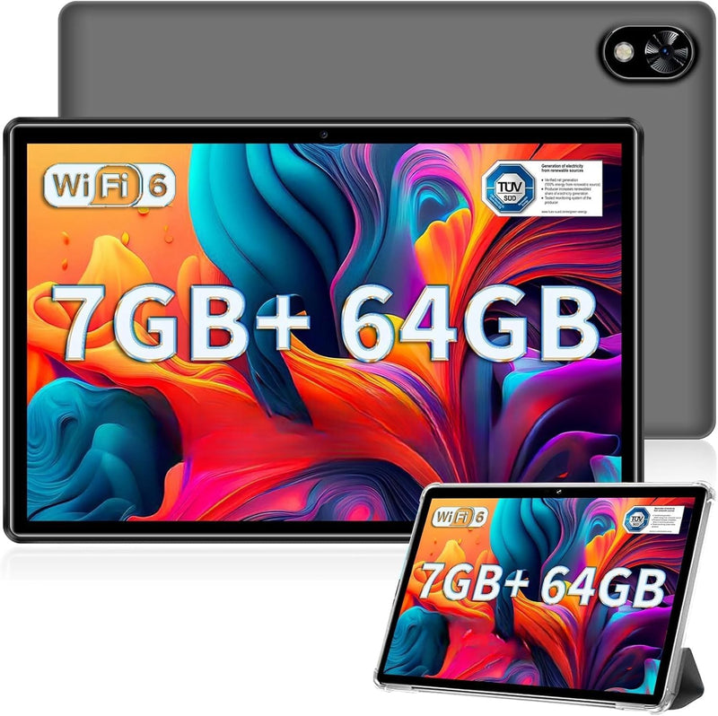 DOOGEE U9 Tablet 10 Zoll Android13 Tablet für Kinder, 7 GB RAM + 64 GB ROM (TF 1TB), 5060mAh Kids Ta