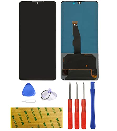 LTZGO Display Kompatibel mit Huawei P30 ELE-L29, ELE-L09, ELE-TL00, ELE-L04 Ersatz LCD Schwarz Touc