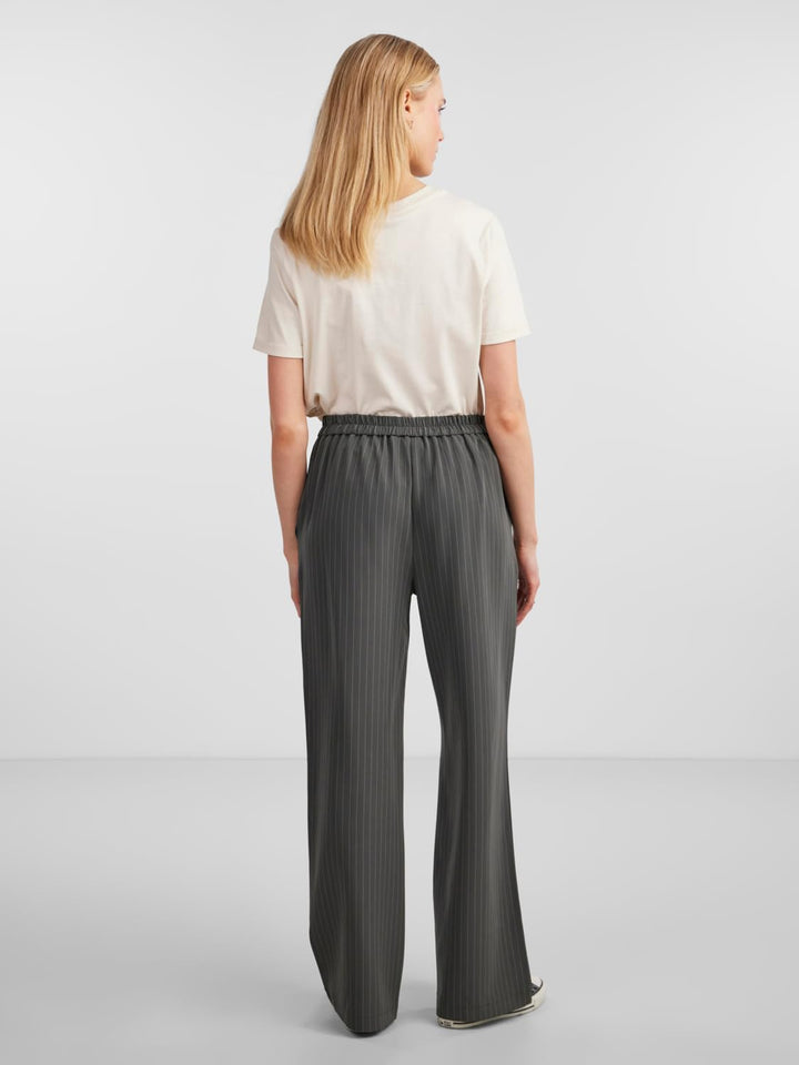 PIECES Female Hose mit weitem Bein PCBOZZY Gestreift XS Magnet, XS Magnet