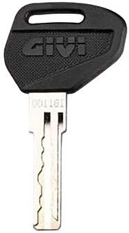 Givi SL103 Security Lock 3-Fach Schloss-Satz, Schwarz, Grösse 40