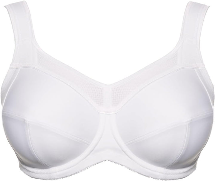 ulla Dessous - Kate - Sport und Entlastungs-BH mit Bügel (130 D Weiss)