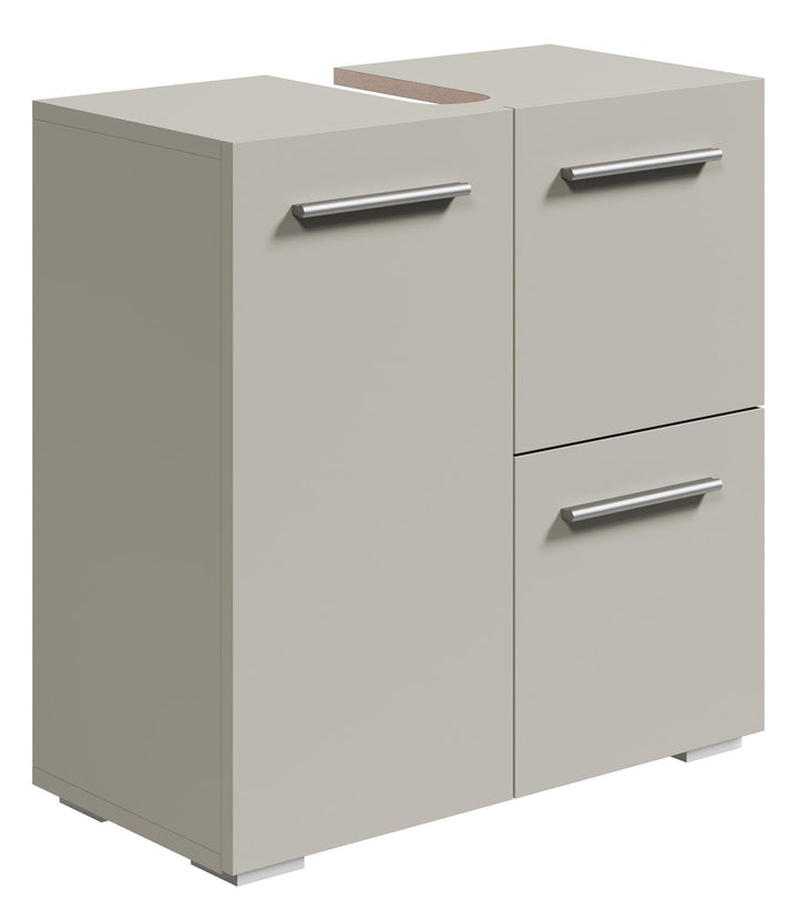 Badplaats B.V. Waschbeckenunterschrank Mars 60 x 30 x 60 cm - Cashmere - Badezimmermöbel - Waschbeck