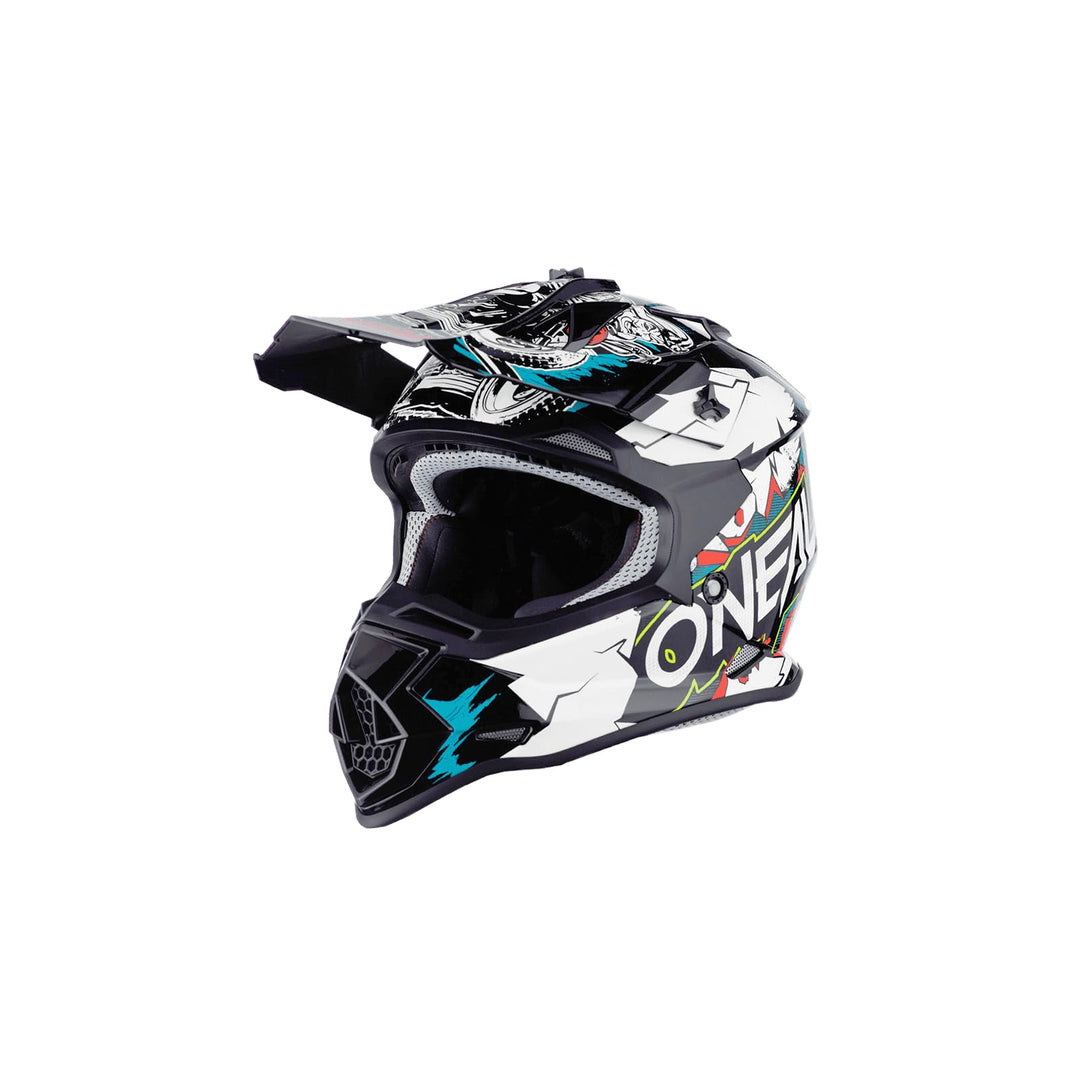 Oneal 2SRS Youth Helmet Villain White M Weiss, M Weiss
