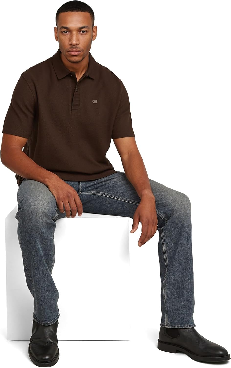 G-STAR Herren Mosa Straight Jeans 27W / 30L Blau (Antic Sand Blast D23692-d775-g803), 27W / 30L Blau