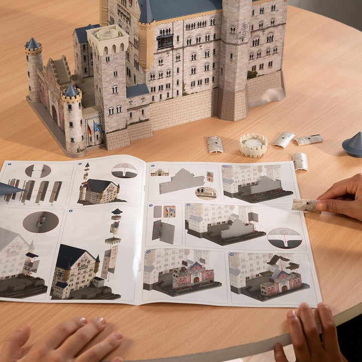 Ravensburger 3D Puzzle 12573 - Schloss Neuschwanstein - 216 Teile - Für alle Märchenschloss Fans ab