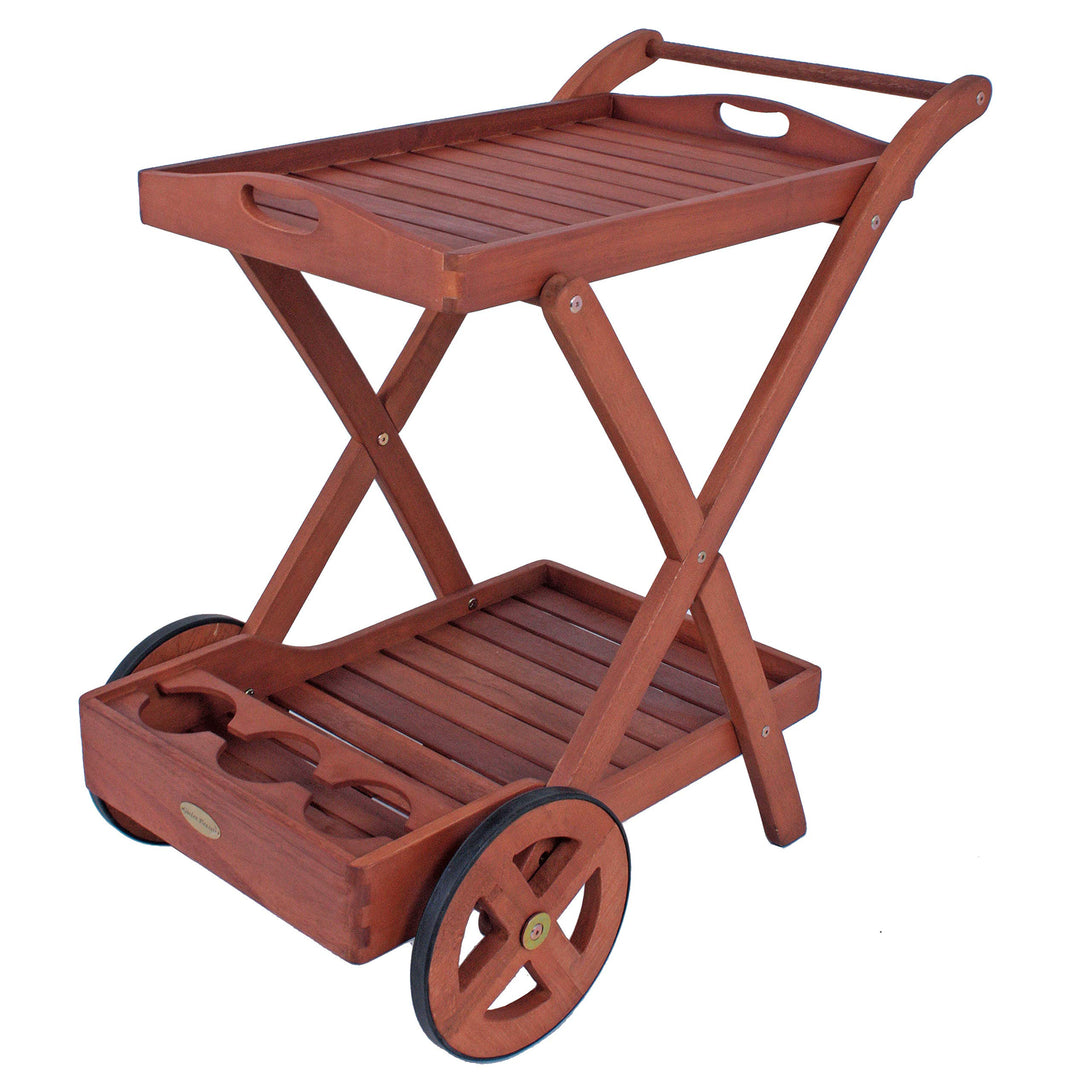 Garden Pleasure Teewagen TOLEDO, mit 2 Etagen geölt