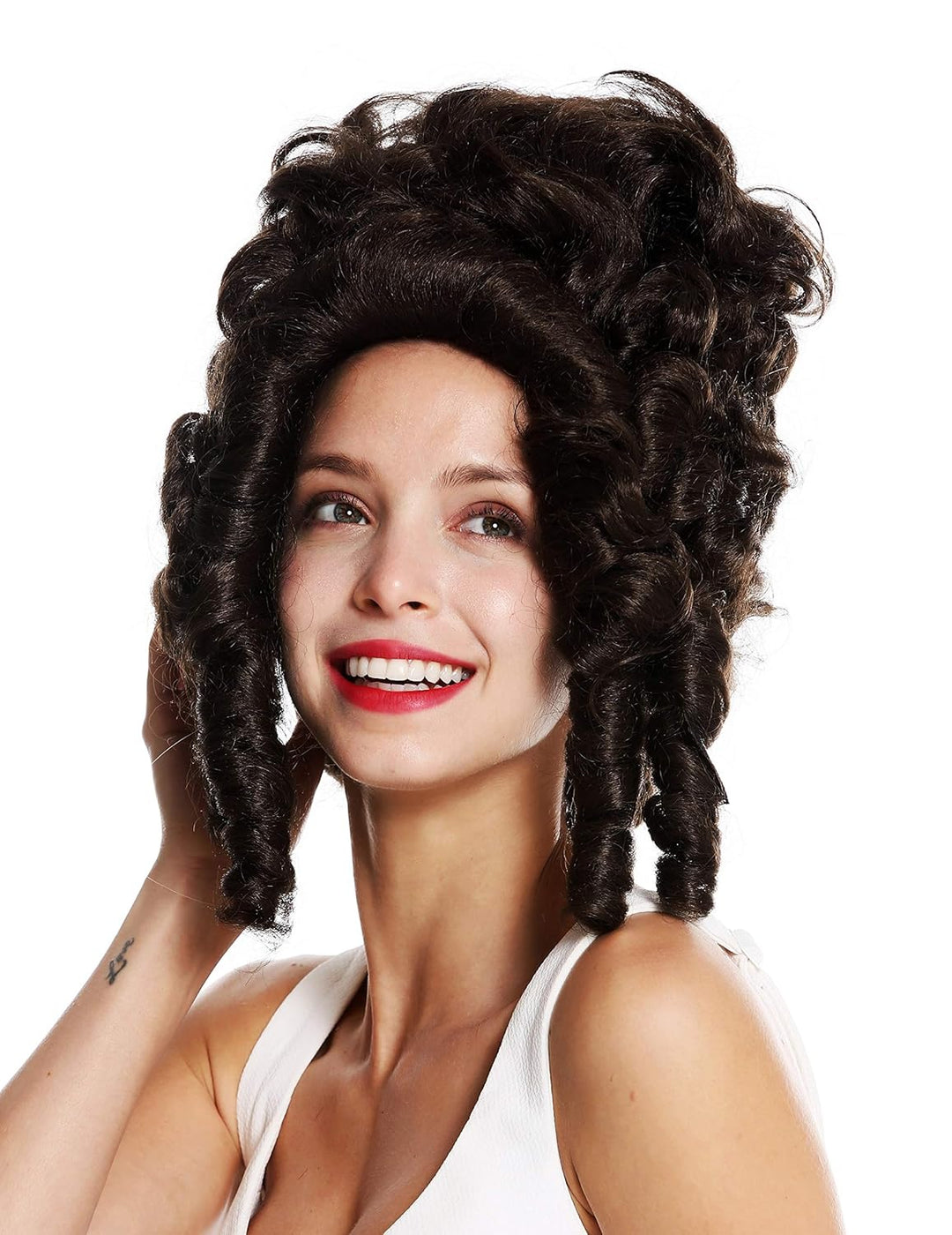 WIG ME UP - VK-38-6 Perücke Damenperücke Theater Cosplay Barock Pompadour Marie Antoinette Gräfin Ed