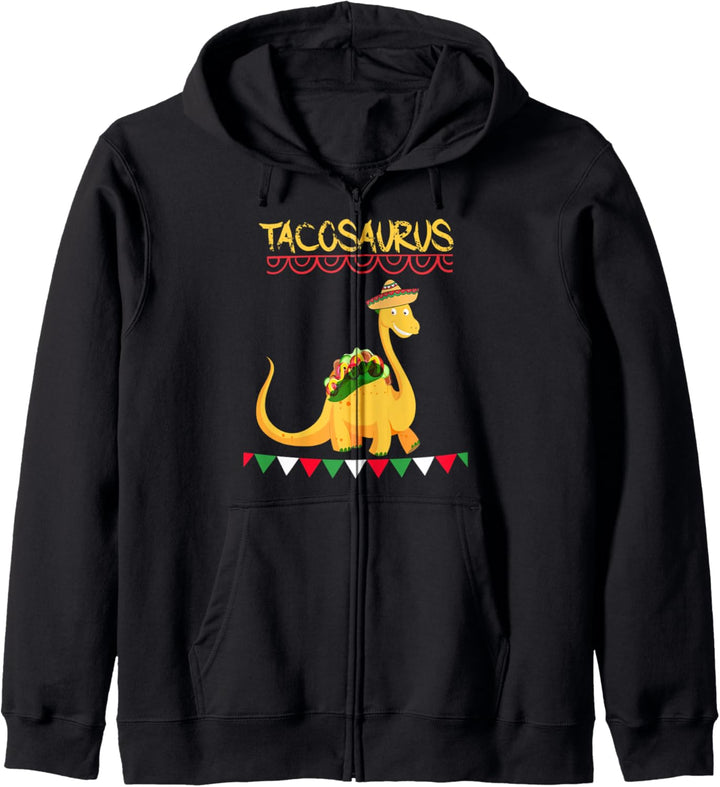 Tacosaurus Lustiger Taco-Dinosaurier Kapuzenjacke